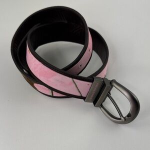 Realtree Pink and Brown Camouflage Belt